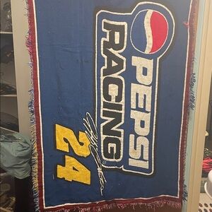 Pepsi Racing Blanket with Bold Colors